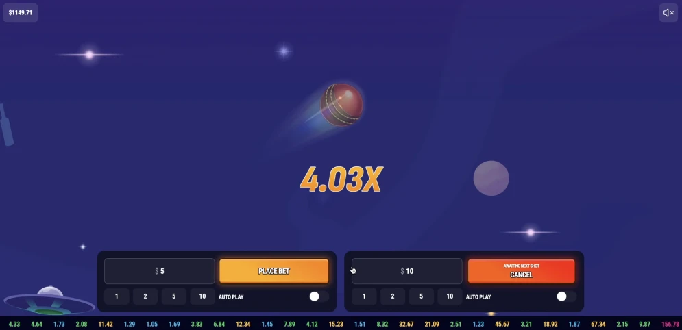 Crickshot Game